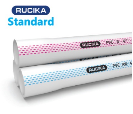 Pipa PVC Rucika Standard AW dan D