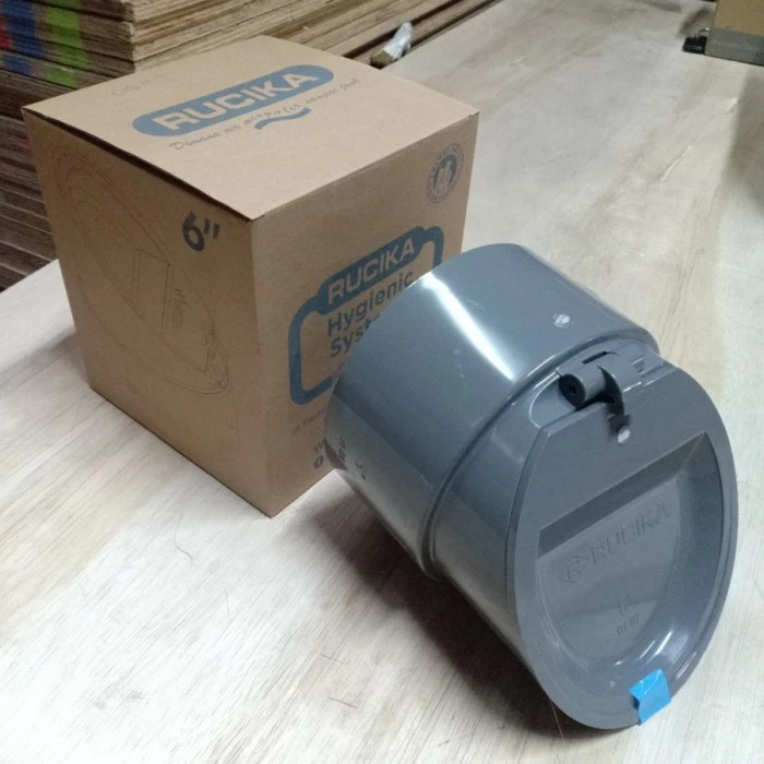 backflow valve rucika tampak atas