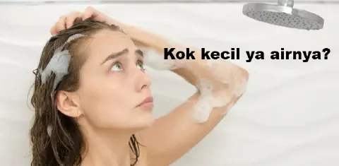 Tekanan air yang kecil membuat aktifitas sehari-hari jadi tidak nyaman