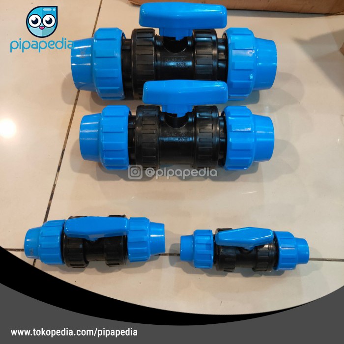 Ball Valve HDPE Compression Joint HQ