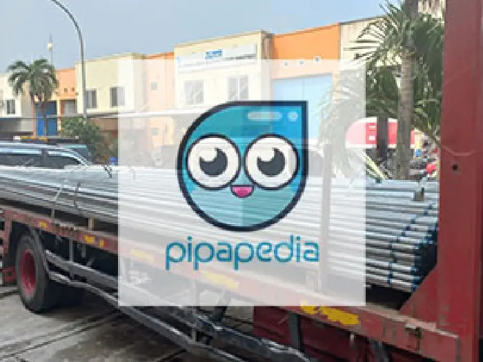 Bukti pengiriman Proyek Daan Mogot - Pipa Galvanis oleh PipaPedia