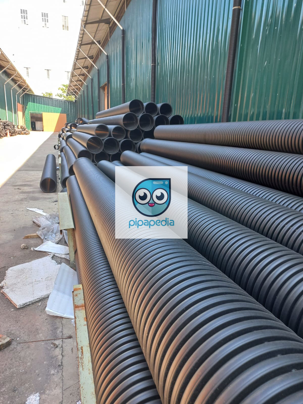 Pipa HDPE corrugated yang kami jual berkualitas tinggi