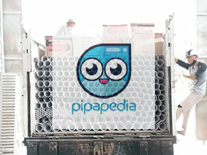 Bukti pengiriman Proyek Pak Ricky - Pipa PVC Signature - Subang oleh PipaPedia