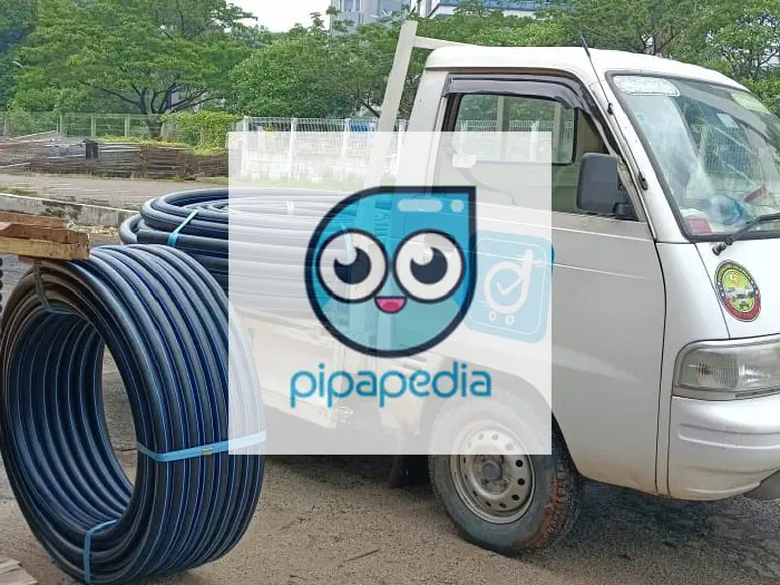 Bukti pengiriman Proyek Gantangan Burung Angkasa Enterprise - Pipa HDPE - Kemayoran oleh PipaPedia