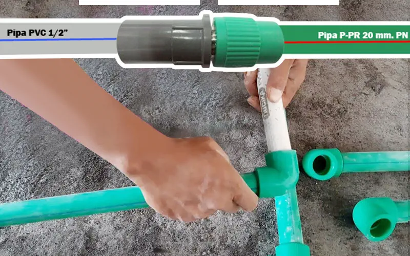 Cara Menyambung Pipa PPR Ke Pipa PVC - Panduan PipaPedia